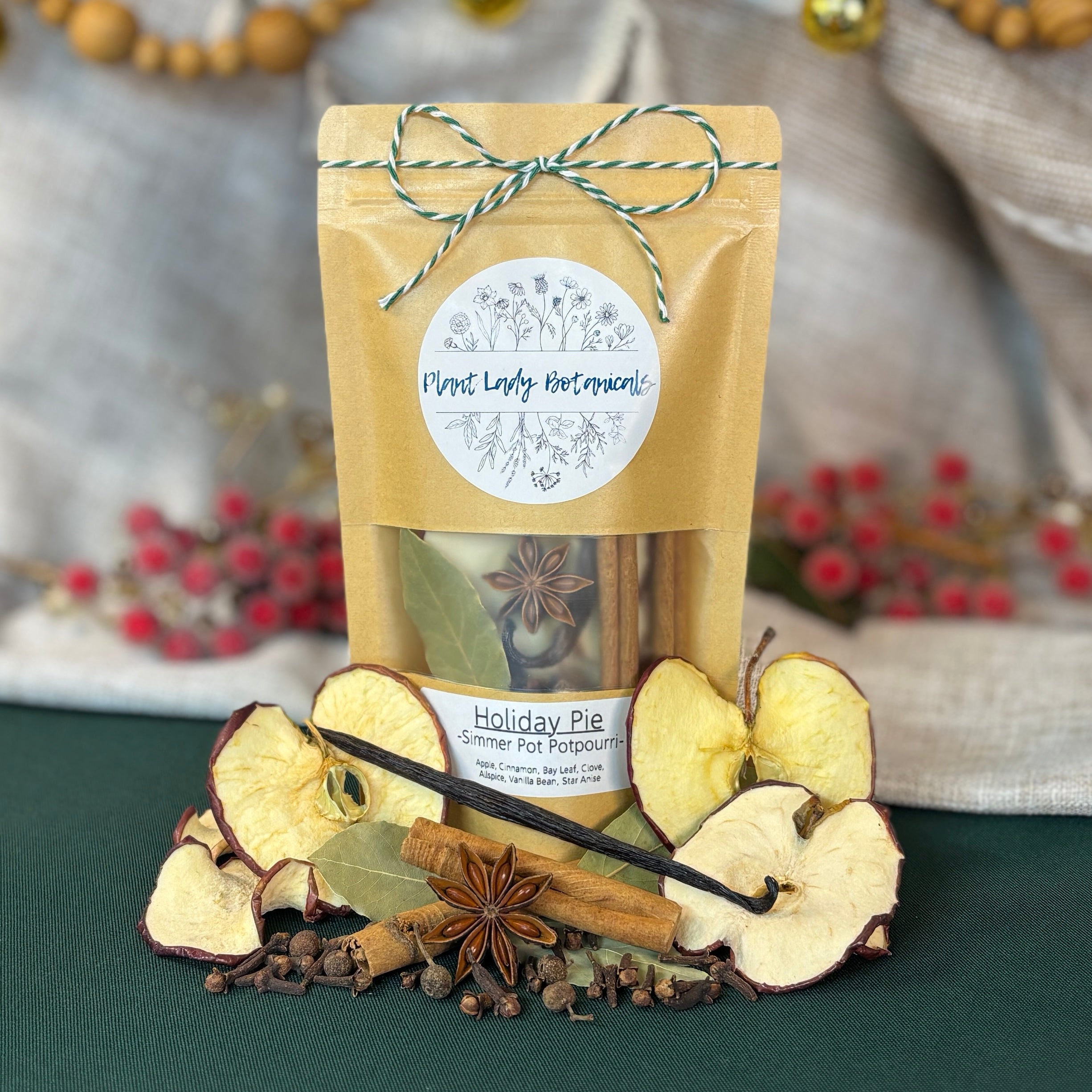 Holiday Pie Simmer Pot Potpourri – Plant Lady Botanicals