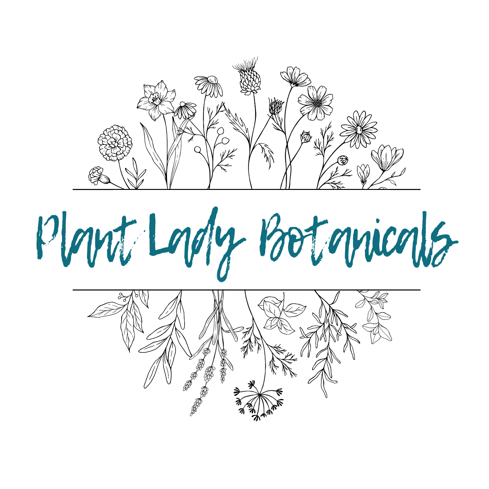 Plant Lady Botanical Logo